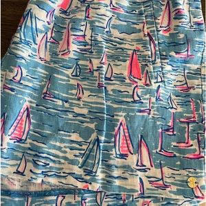 Lilly Pulitzer Lilo Linen shorts XL